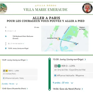 Luxury La Marie émeraude 20km De Paris Villa
